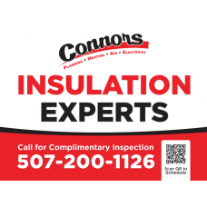 Yard Sign-Insulation (Includes H-stake)